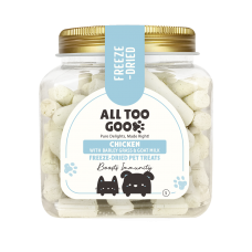 All Too Good Freeze-Dried Treats Chicken w/Barley Grass & Goat Milk 120g